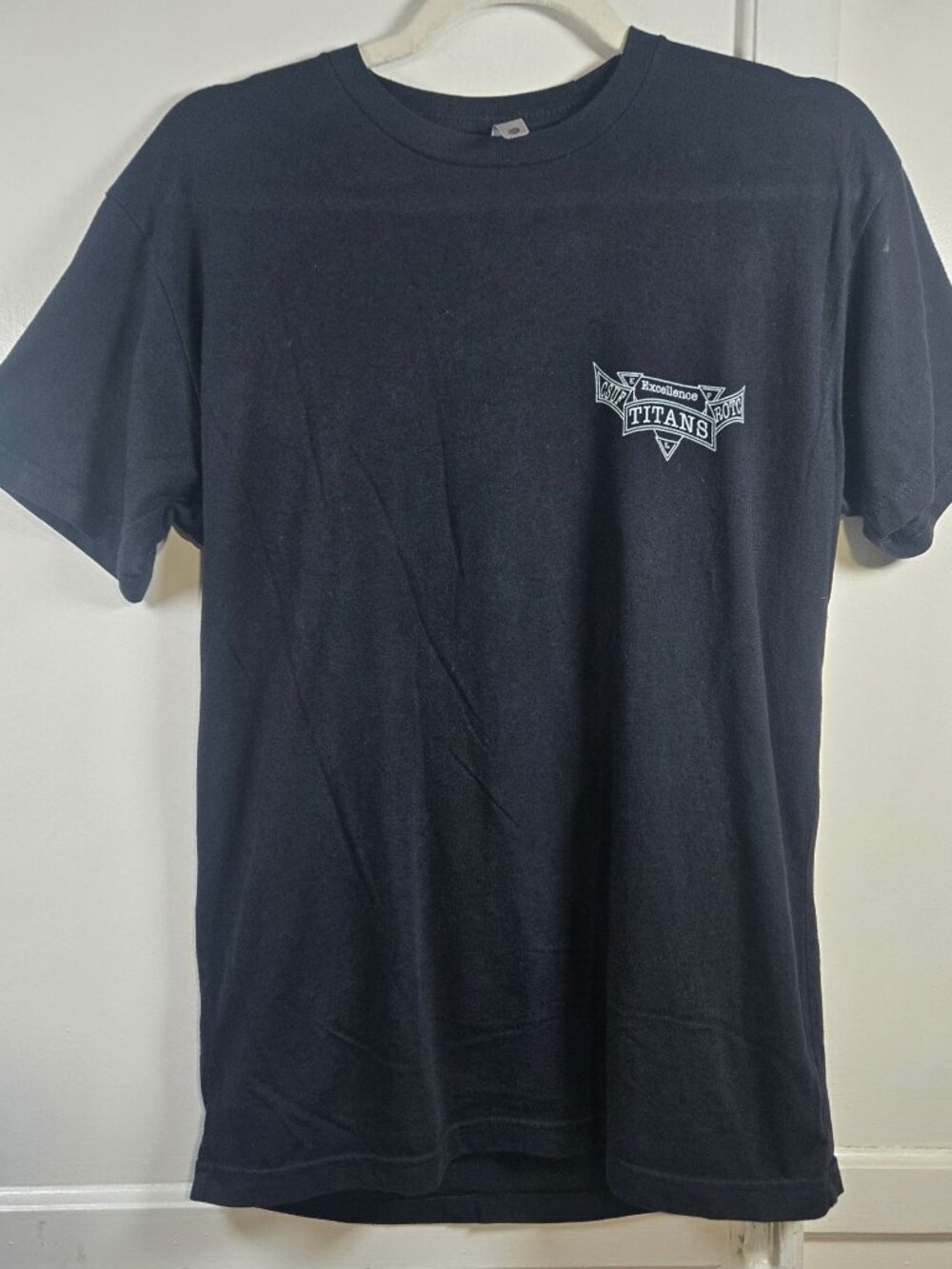 CSUF Titans Army ROTC Black Graphic T-Shirt Elephant Cal State Fullerton